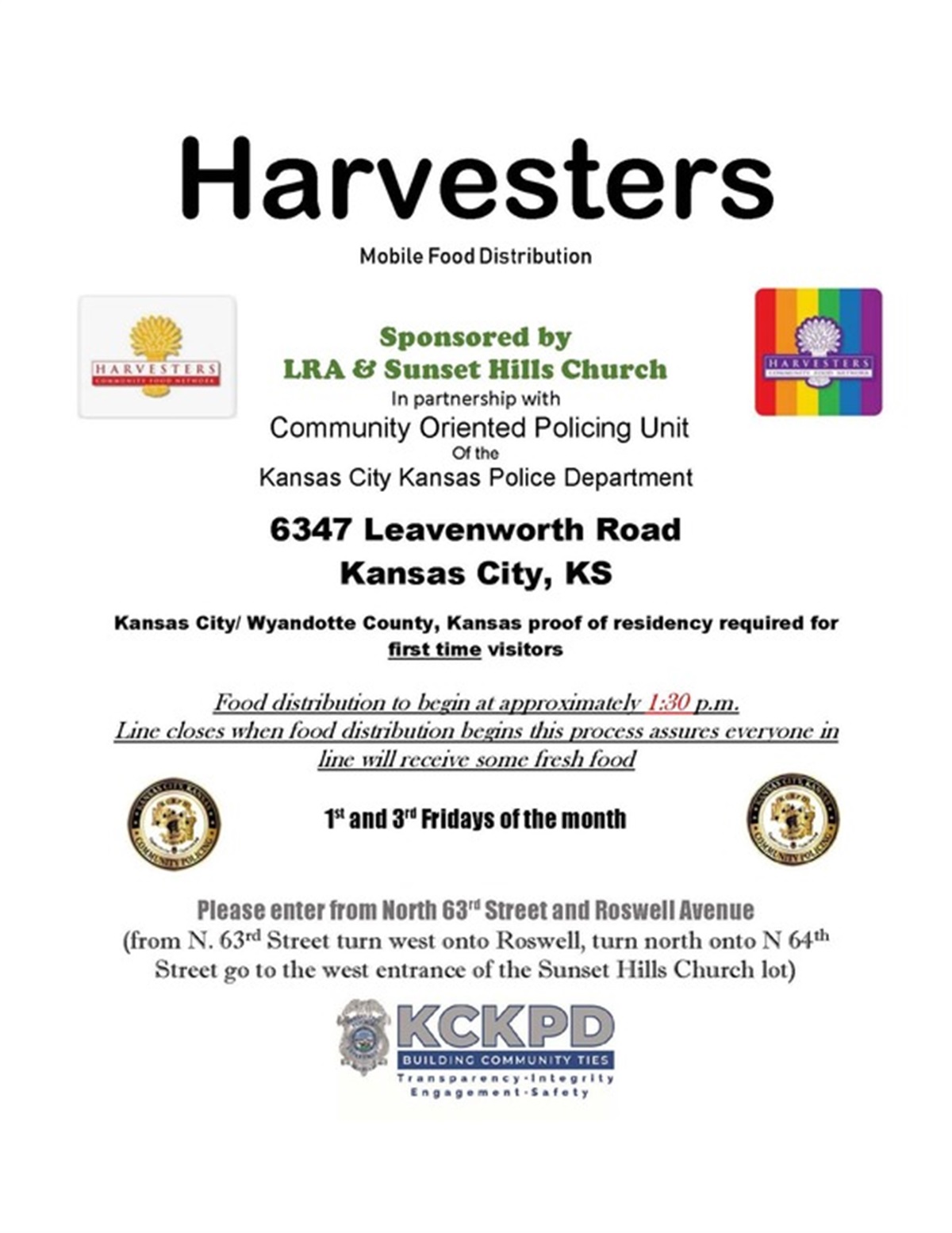 Harvesters Mobile Food Distribution – Unified Government of Wyandotte  County and Kansas City