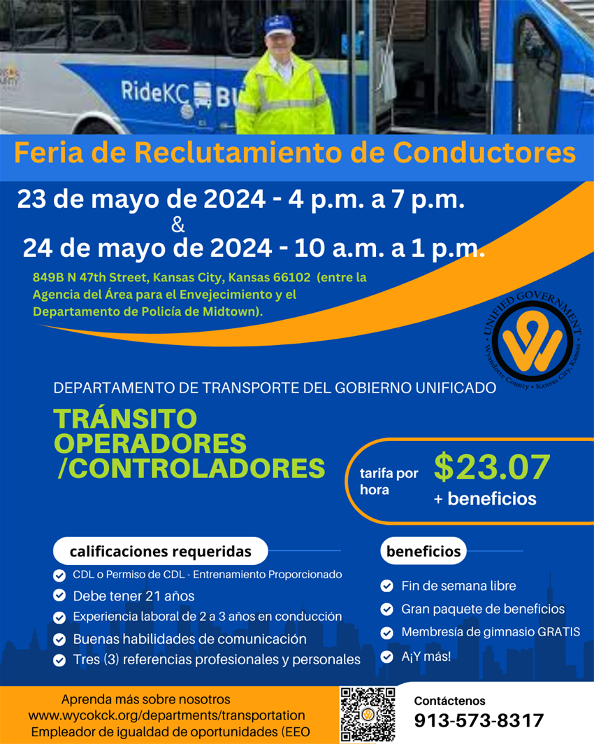Driver Recruitment Fair - Spanish 2024