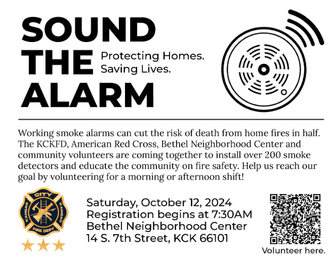 Sound the Alarm Graphic 2024 