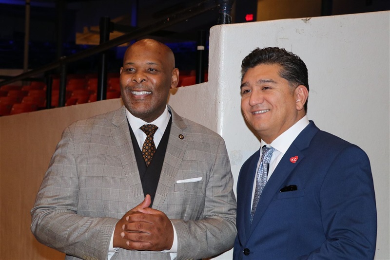 Mayor Garner with Nicholas Segura SOG 2024